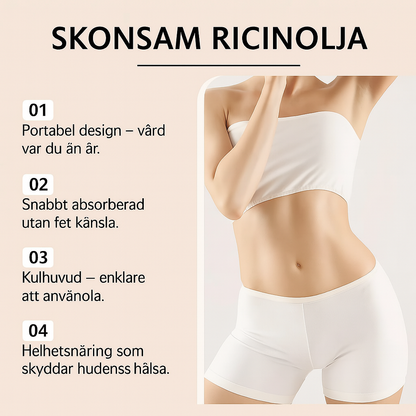 Vegansk ricinolja för hud & hår