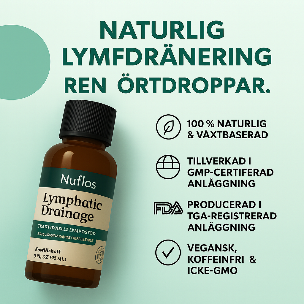 Nuflos de-puff drops – Motverkar svullnad naturligt