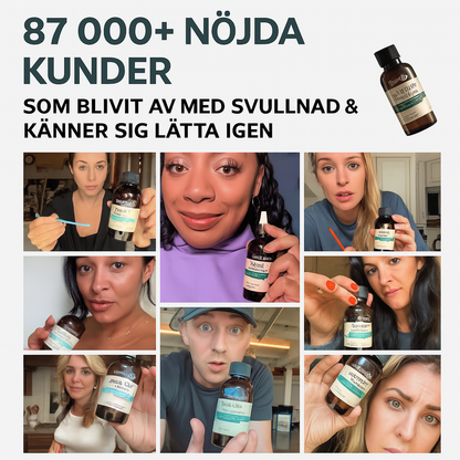 Nuflos de-puff drops – Motverkar svullnad naturligt